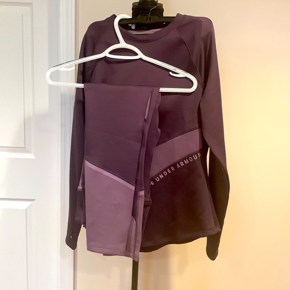Under Armour Two-ToneJogging Set Purple and Lavender Size Large - Picture 1 of 5
